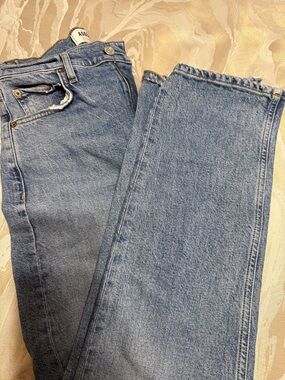 AGOLDE Light Blue Straight-Leg Women’s Jeans